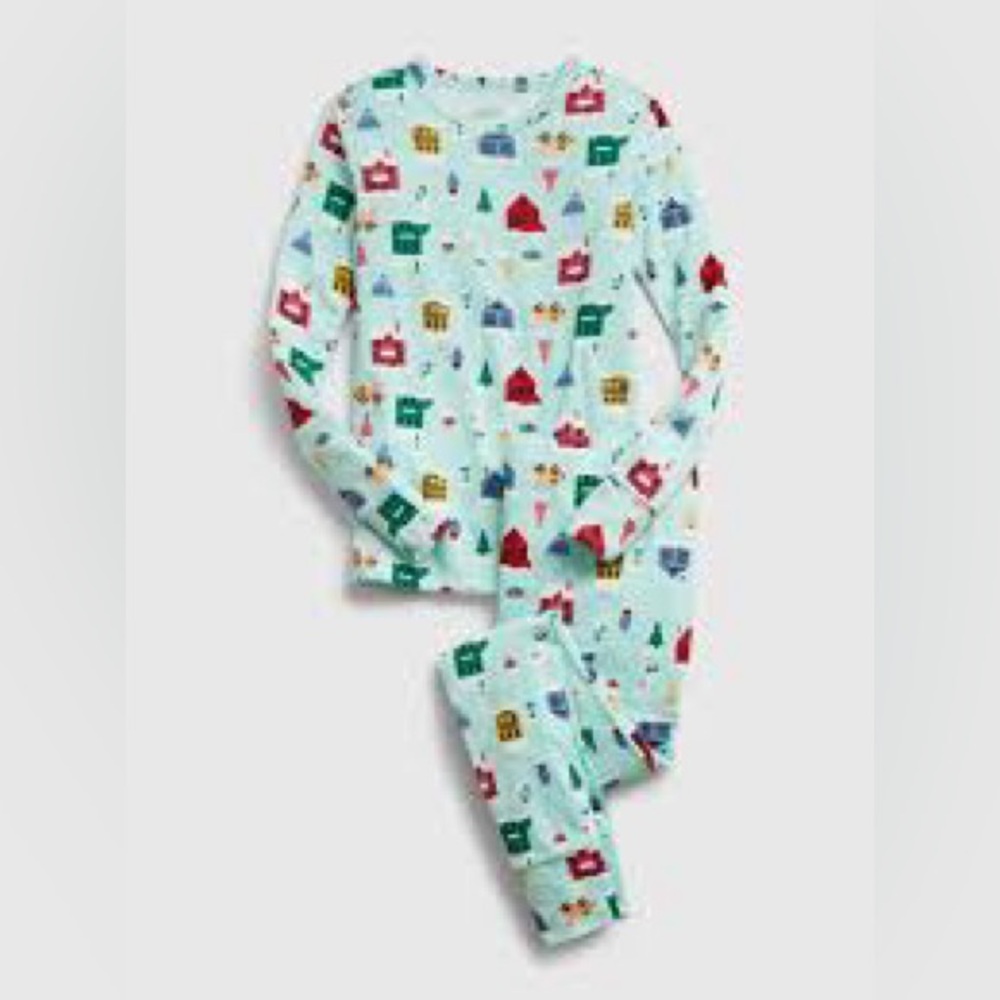 Gap Organic Cotton Christmas Pyjama Set